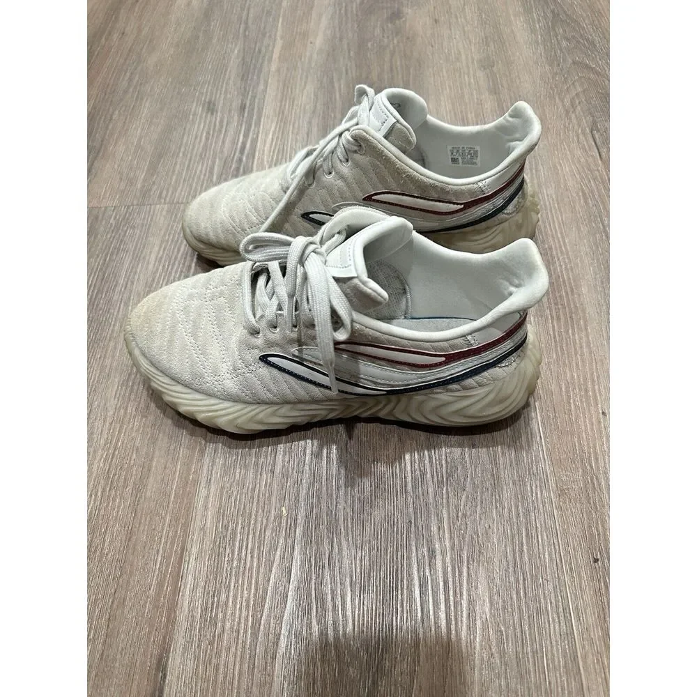 Size 8.5 Adidas Sobakov White‎ Collegiate Navy